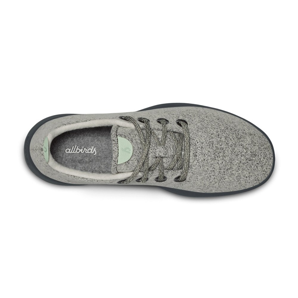 Allbirds Men\'s Wool Runners - Sneakers Dark Grey - MTK598023